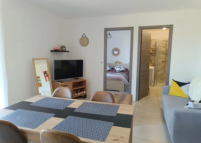 Doume Et Coco T1 30m2 Vue 公寓 Taglio-Isolaccio